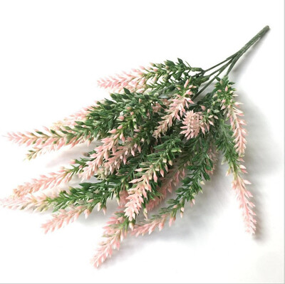

Artificial Lavender Flowers make a bountiful flower nearly natural fake plant to brighten up your home party&wedding decor