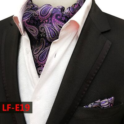 

Yongfeng tie long-term spot direct supply mens polyester temperament scarf retro mens tie square towel set