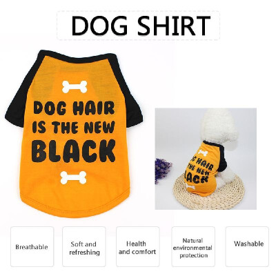 

Dog Shirt Dog T-Shirts Dog Sping Summer Clothes Printed Pet Clothing Pet Summer Clothes for Puppy Dogs