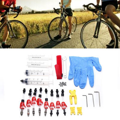 

Greensen Bicycle Hydraulic Disc Brake Mineral Oil Bleed Kit Tools Bicycle Repair Accessory