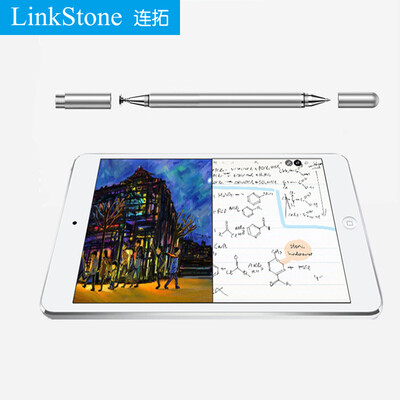 

LinkStone iPad capacitive pen mobile phone stylus fine head touch screen pen tablet painting universal Huawei Android Microsoft surface stylus silver P101A