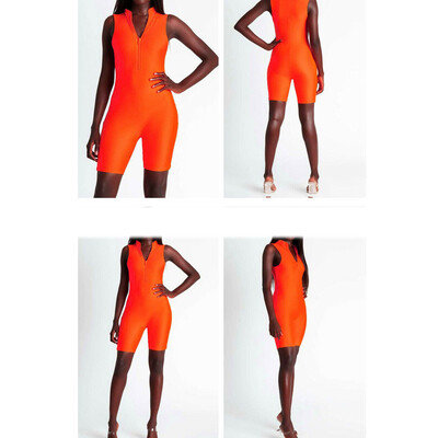Jumpsuit Party Trousers Sleeveless V-Neck Women Romper Bodycon Playsuit Clubwear