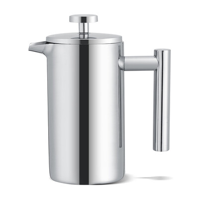 

350ml Coffee French Press Tea Pot Double Wall Stainless Steel Coffee Maker French Press Pot with Filter