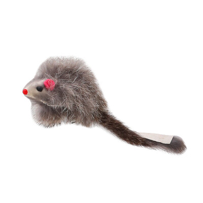 

Huayuan pet cat DIY toy cat toy accessories cloth fold ear cat funny excitement toy spring mouse