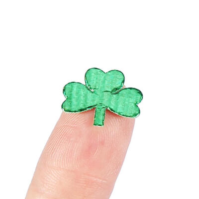 

Greensen Lucky Shamrock Confetti Green Table Confetti for Christmas Party Decoration 1000pcs Shamrock ConfettiConfetti