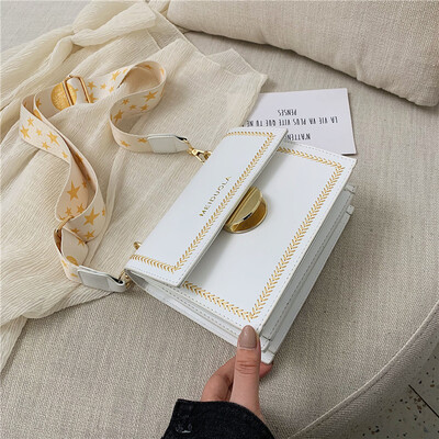 

Summer bag handbags new 2019 summer small fresh Korean version of the wild broadband shoulder slung fashion small square bag