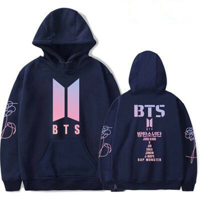 

KPOP BTS Bangtan Boys TATA Hoodie Sweatshirt Unisex Loose Pullover Sweater Tops