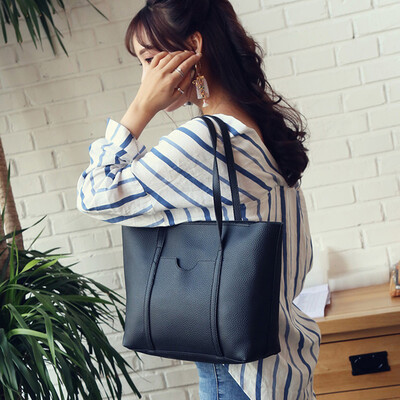 

Tailored Women Four Set Handbag Shoulder Bags Four Pieces Tote Bag Crossbody Wallet