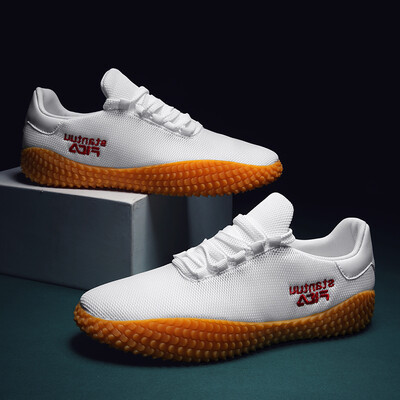 

Summer mens shoes Korean version of the trend of mens sports&leisure breathable white shoes wild shoes Agan shoes deodorant tide shoes