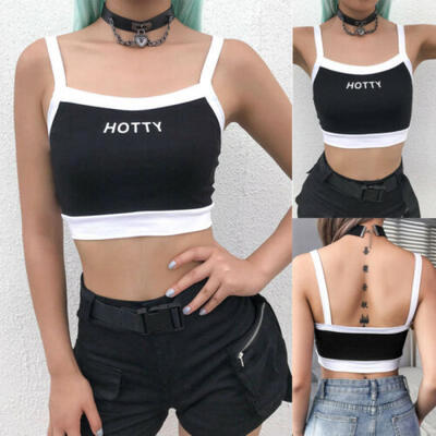 

Womens Vest Sleeveless Slim Fit Summer Casual Crop Tank Top Blouse T-Shirt Vest