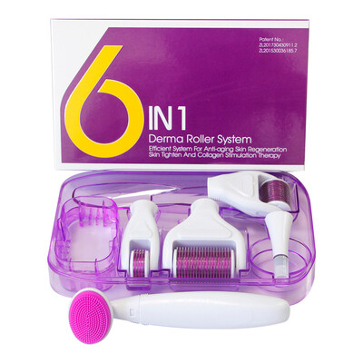 

〖Follure〗Anti-wrinkle Acne Scar Scalp Hair Loss Repair Treatment 6in1 Micro-Needle Face B