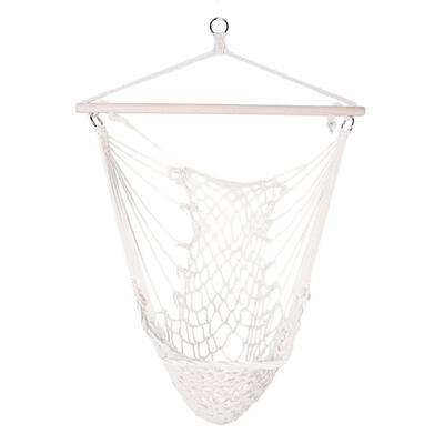 

Cotton Rope Hammock Net Swing Hanging Chairs Kids Adults Outdoor Cradles