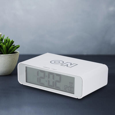 

Greensen Digital Alarm Clock LCD Display Bedside Clock with Intelligent Light Control Function