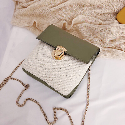 

Summer small bag female 2019 new summer Korean version of the small fresh fashion network red ocean collision color wild Messenger bag