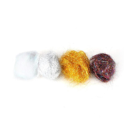 

4PCS Fly Fishing Flash Line Crystal Fishing Lure Line Fly Fishing Tying Material Thread
