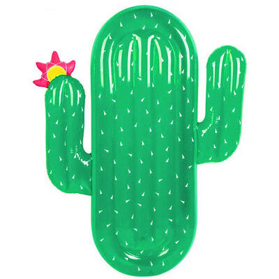 

Greensen Pvc Cactus Floating Row Floating Pad Swimming Float Toy Inflatable Floating Row Large