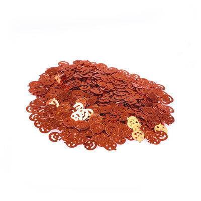 

1bag DIY Glittering Sequins Plastic Decorative Pasters for Halloween Decor