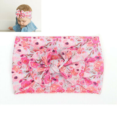 

Newborn Headwrap Baby Elastic Headband Nylon Hairband Headwear Girl Turban