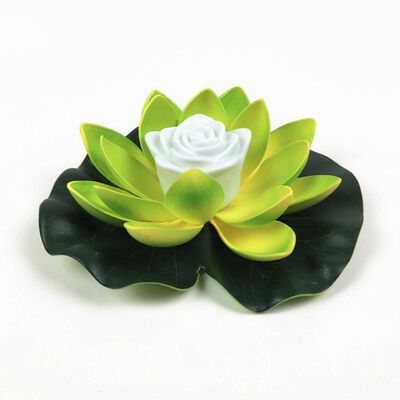 

New Hot LED Artificial Lotus-shaped Colorful Changed Floating Flower Lamps Water Swimming Pool Wishing Light 18cm708cm