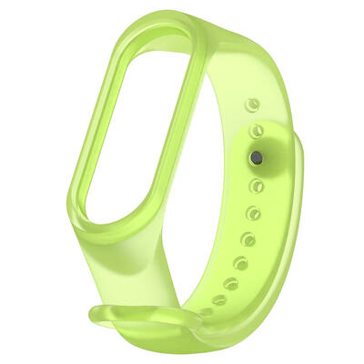 

Translucent TPE Adjustable Watch Band Bracelet Strap for Xiaomi MI Band 3 4