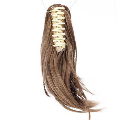

Adjustable Messy Style Ponytail Hair Extension with Jaw Claw Synthetic Hair-Piece&Braids Ponytail hair