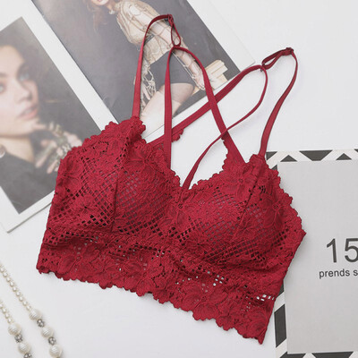 Female Wrapped Chest Tube Top Sexy Lace Bra With Chest