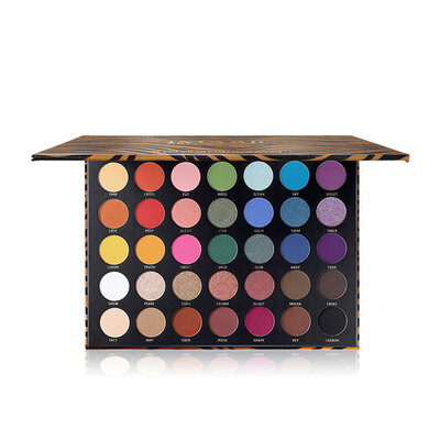 

Eyeshadow Palette Makeup Set Matte Shimmer Matte Blending Powder Velvet Eyeshadow 35 Colors