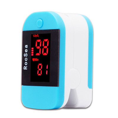 

Medical Digital Fingertip pulse Oximeter Blood Oxygen Saturation Meter Finger Monitor CE Portable