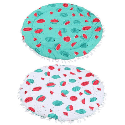 

Greensen Duplex Prints Watermelon Baby Crawling Play Mat Game Blanket Bedroom Pad Decor