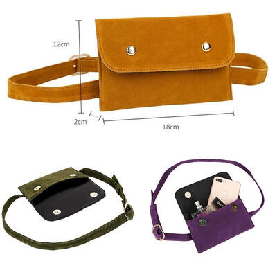 

Women Waist Fanny Pack Belt Bag Chest Pouch Travel Sport Hip Bum Bag Small Purse