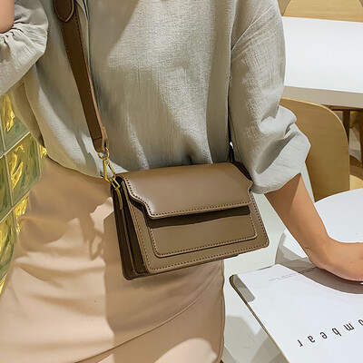 

Net red small square bag wild foreign women handbag 2019 new fashion shoulder bag summer small fresh ins messenger bag