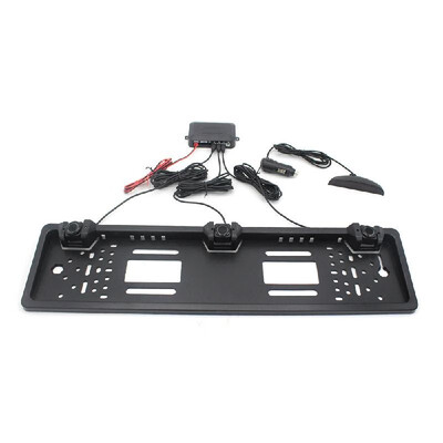 

EU Car License Plate Frame Rear View Camera Night Vision Reversing Reverse Rear Camera