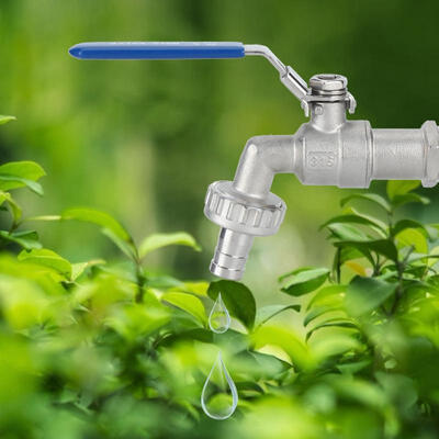 

Greensen Garden Bibcock 12 Homebrew Hose Tape Ball Valve Working Pressure 300PSI Faucet Tap