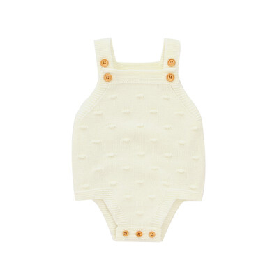 

Baby Boys Summer Romper Lovely Infant Girl Solid Rompers knitted New born Baby One-pieces Kids Girls Boy Suspender Romper