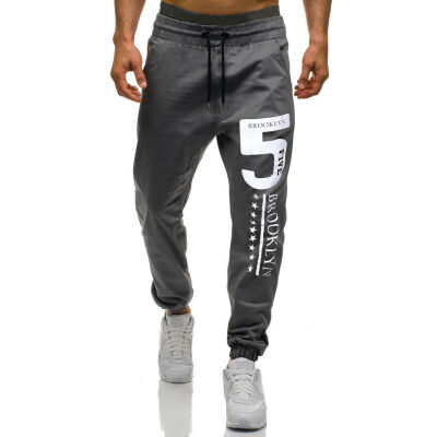 

SUNSIOM Mens Gym Sports Trousers Tracksuit Bottoms Skinny Sweat Pants Fashion Fitness