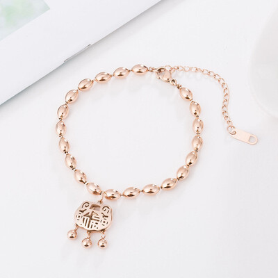 

Xingyue Harajuku wind bracelet female girl heart Japanese ins bracelet Korean version of hip hop tide female cold wind bracelet Se