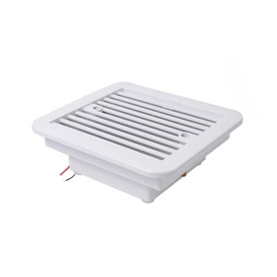 

Side Air Ventilation 12V Fridge Vent with Fan for RV Trailer Caravan White