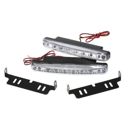 

1PCS 8 LED DRL Daytime Running Light Lamp Daylight Driving 3W 12V for Car SUV Sedan Coupe Vehicle Universal