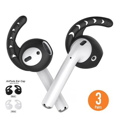 

Air Pods for Apple Silicone Airpods accessories Gear Iconx Airpod Ear Hook Tips Earphones for Apple AirPods cover earbuds Case