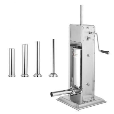 

Greensen 5L Stainless Steel Vertical Manual Sausage Stuffer Sausage Maker Machine