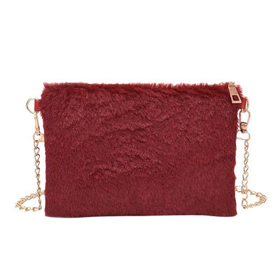 

Faux Fur Chain Sling Crossbody Bags Women Satchel Shoulder Messenger Bag