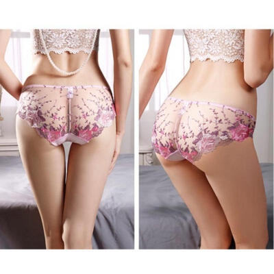 

Women Ladies Briefs Floral Lace Underwear Lingerie knickers Plus Panties