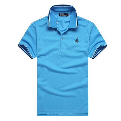 

FANNAI Polo Shirt Collar Sport Jerseys T Shirts Golf Training Exercise Sports Short Sleeve Quick Dry Solid Tops Tees Golf Wear