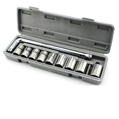 

10Pcs Hex Socket Magnetic Nut Driver Set Adapter Drill Bit 14 Shank Tools
