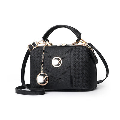 

Womens bag 2019 new bag female metal cool Korean fashion casual womens bag slung shoulder bag