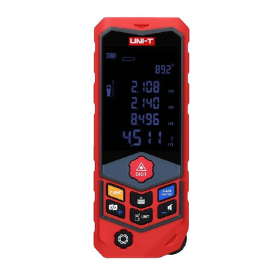 

UNI-T LM100D Distance Meter Laser Rangefinder Wheel Type Range Finder Handheld Laser Distance Meter Wheel Measurement 20 Group Dat