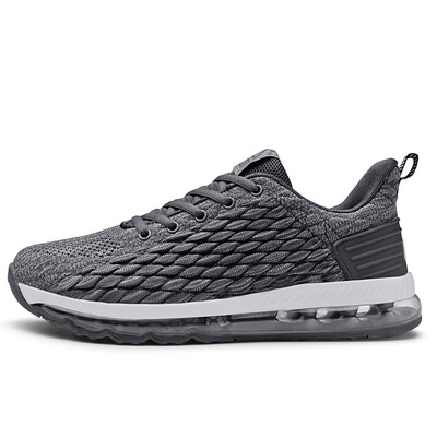 

2019 fish scale flying woven mens shoes tide shoes mens net red couple blade shoes breathable running shoes student sports wind single shoes