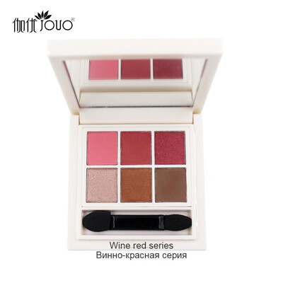 

JOUO Makeup Eyeshadow Multicolor Eyeshadow Palette easy to color no flying powder matte pearlescent