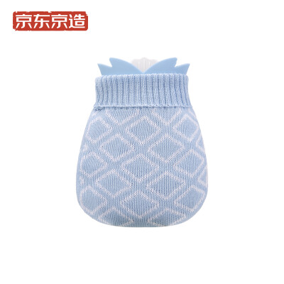 

Beijing Tokyo made silicone hot water bottle warm water bag water warm hand cute small clear blue