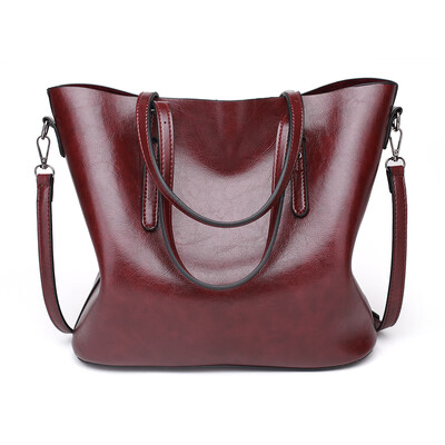 

Women fashion shoulder bag ladies casual totes female crossbody bag PU leather with high quality solid designs